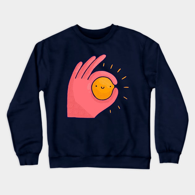 Ok Sun Crewneck Sweatshirt by Tania Tania